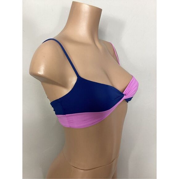 New. L*SPACE iris blue and pink bikini top. XS. Retails $110 - Picture 3 of 16